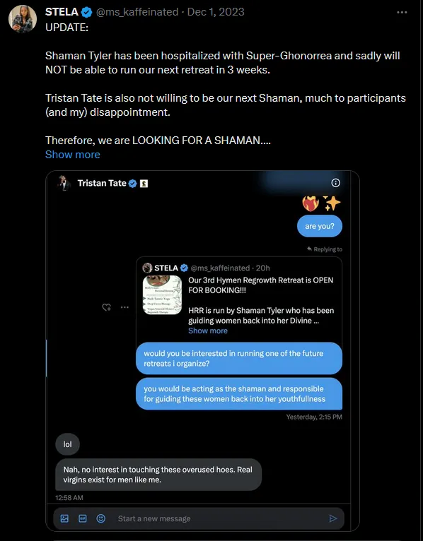 Stella's tweets