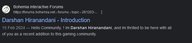 Screenshot of a user called Darshan Hiranadani making spam on forums